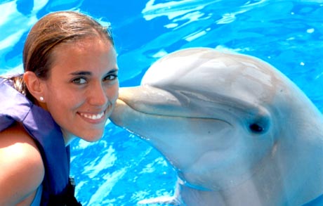 cute girl dolphin